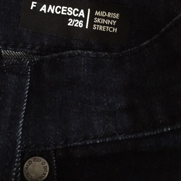 Buffalo David Bitton Francesca indigo midrise VGUC - Picture 7 of 8